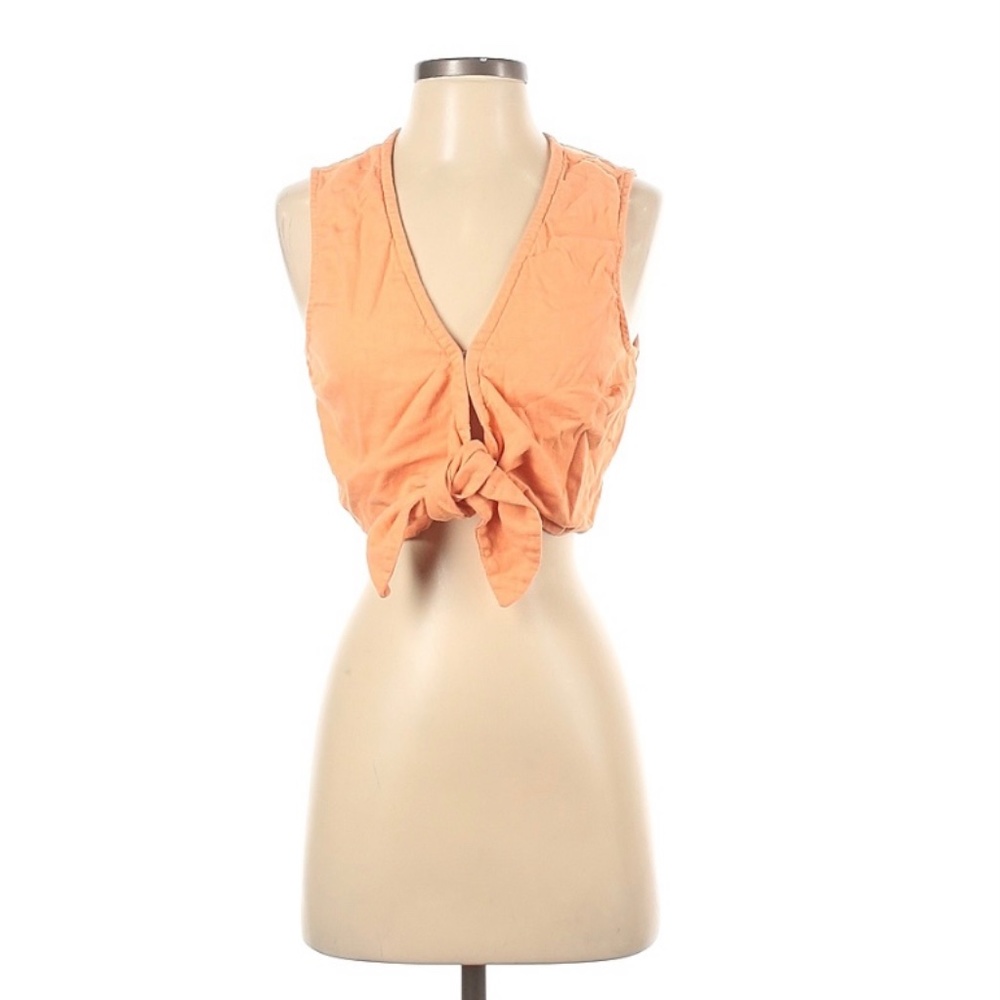 Orange crop top - Abercrombie